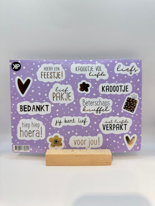 Stickervel