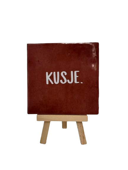 Kusje tegeltje