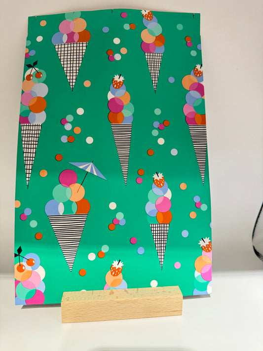 kadozakjes 17x25 (5 stuks) ijsjes